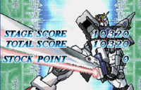 une photo d'Ã©cran de Mobile Suit Gundam Seed sur Bandai Wonderswan